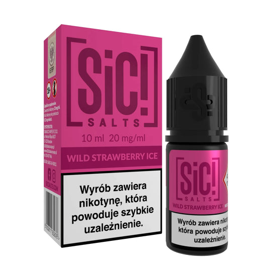 Liquid Sic Salts! 10ml - Wild Strawberry Ice 20mg