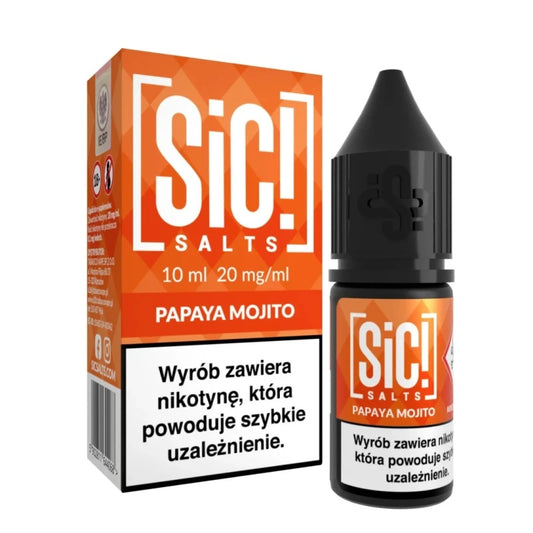 Liquid Sic Salts! 10ml - Papaya Mojito 20mg