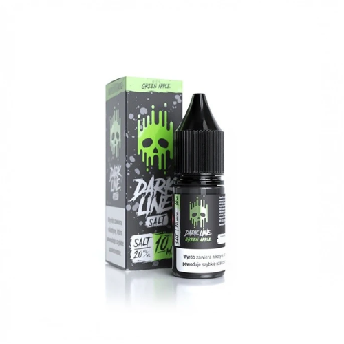 Liquid Dark Line Salt 10 ml – Green Apple 20 mg