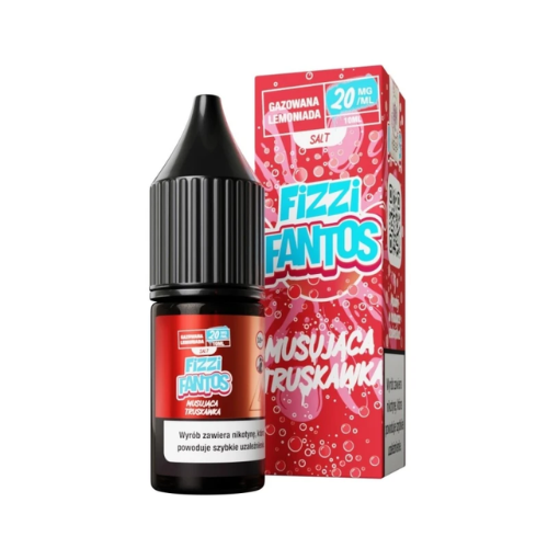 Liquid Fantos Fizzy Salt 10 ml – Musująca Truskawka 20 mg