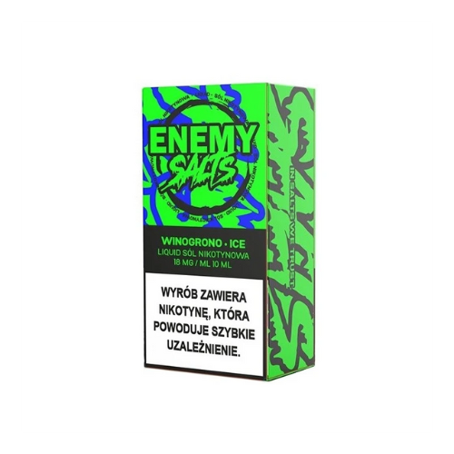 Liquid Enemy Salts - Winogrono Ice 18mg