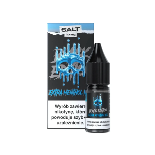 Liquid Dark Line Black Salt 10 ml – Extra Menthol Ice 20 mg