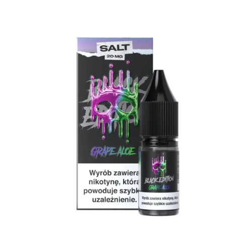 Liquid Dark Line Black Salt 10 ml – Grape Aloe 20 mg
