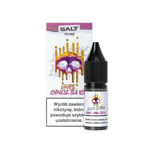 Liquid Dark Line Black Salt 10 ml – Grape Chinese Tea Ice 20 mg