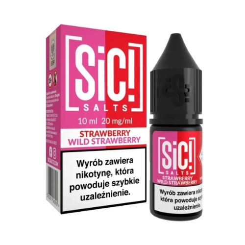 Liquid Sic Salts! 10ml - Strawberry Wild Strawberry 20mg