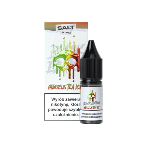 Liquid Dark Line Black Salt 10 ml – Hibiscus Tea Ice 20 mg