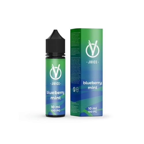 Longfill VBar VJuice 10/60ml - Blueberry Mint