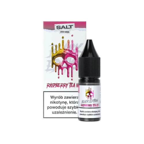Liquid Dark Line Black Salt 10 ml – Raspberry Tea Ice 20 mg