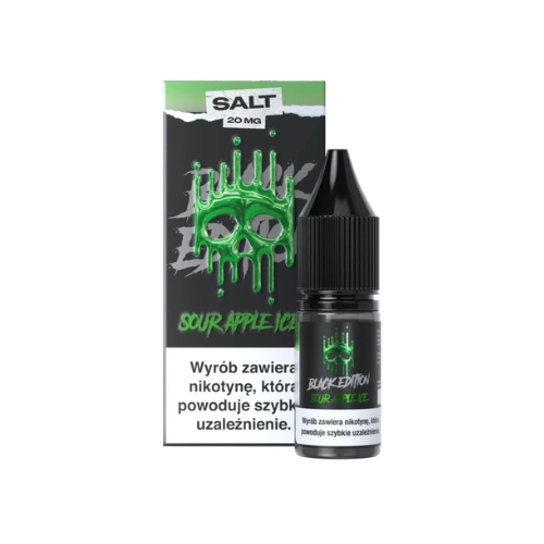 Liquid Dark Line Black Salt 10 ml – Sour Apple Ice 20 mg