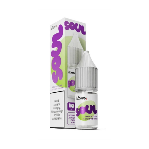 Liquid Klarro Soul 10ml - Jagoda, Jeżyna, Cukierki Ziołowe 20mg
