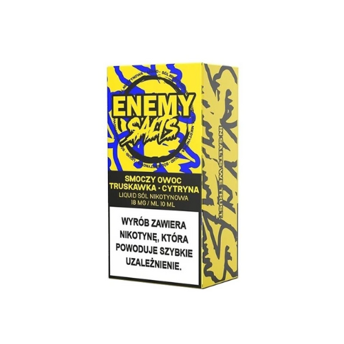 Liquid Enemy Salts - Smoczy Owoc Truskawka Cytryna 18mg