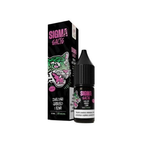 Liquid Sigma Salts 10ml - Zielone Jabłko Kiwi 20mg