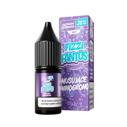 Liquid Fantos Fizzy Salt 10 ml – Musujące Winogrono 20 mg