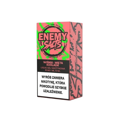 Liquid Enemy Salts - Wiśnia Mięta Koolada 18mg