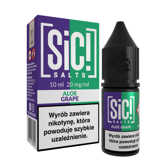 Liquid Sic Salts! 10ml - Aloe Grape 20mg