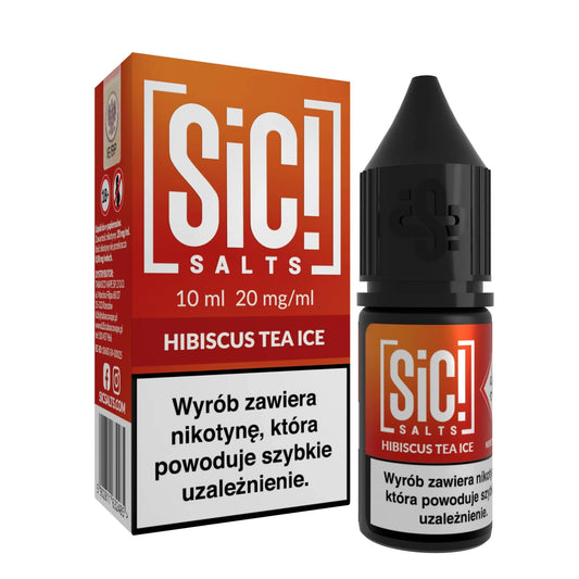 Liquid Sic Salts! 10ml - Hibiscus Tea Ice 20mg