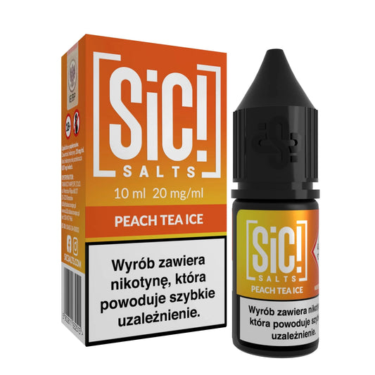 Liquid Sic Salts! 10ml - Peach Tea Ice 20mg