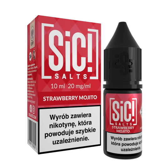 Liquid Sic Salts! 10ml - Strawberry Mojito 20mg