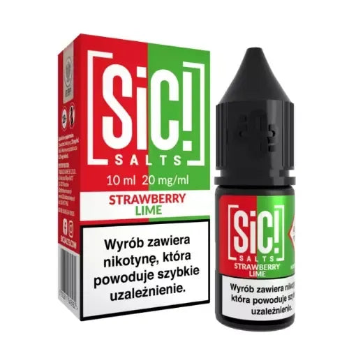 Liquid Sic Salts! 10ml - Strawberry Lime 20mg